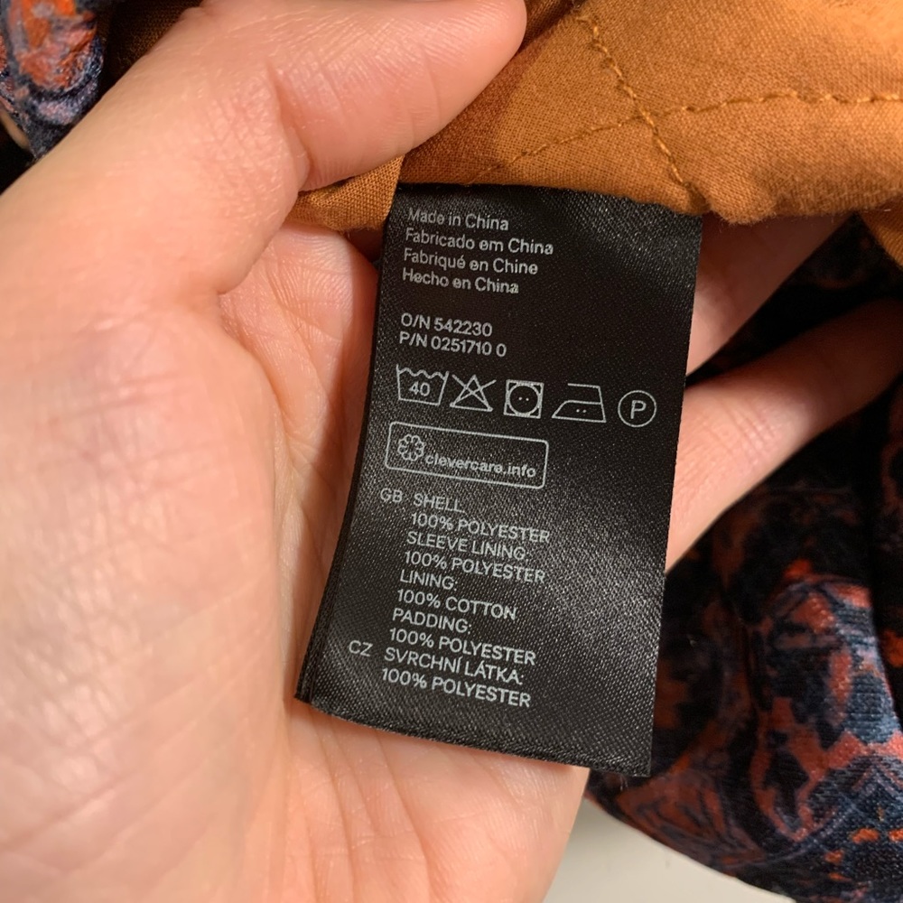 NEW H&M Printed Bomber Jacket - Picture 11 of 11